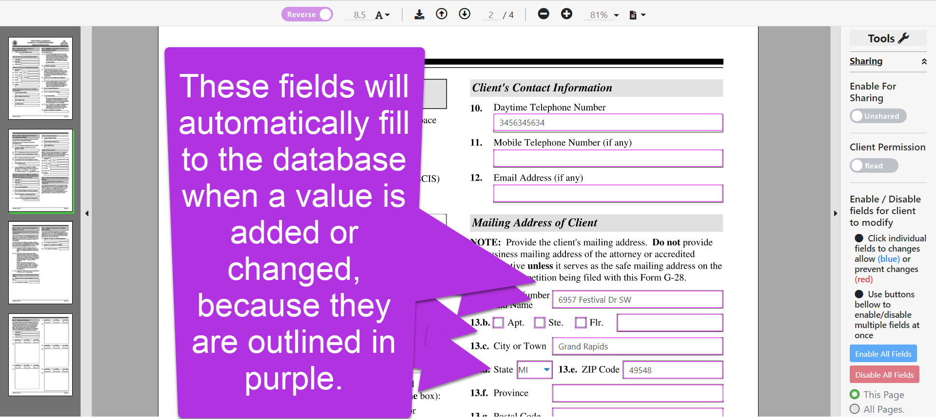 *How does autofilling a form work? – Prima.Law Support